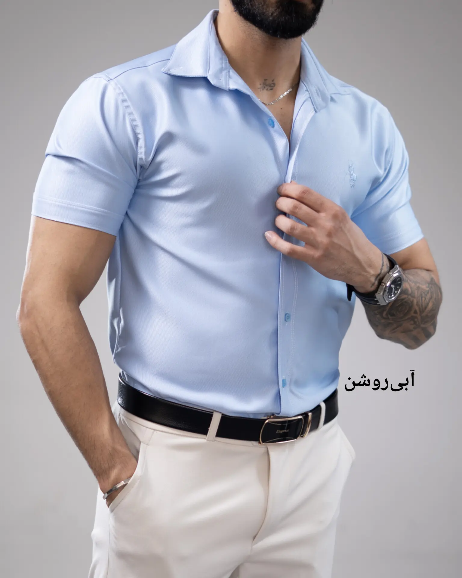 پیراهن مازراتی کجراه کوتاه-کد5377